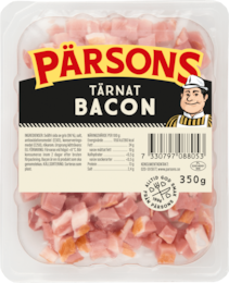 Tärnat bacon