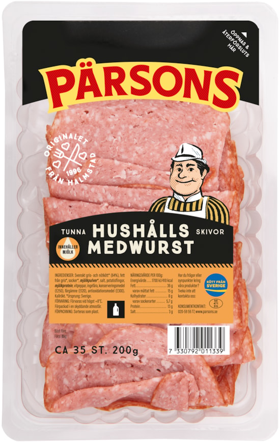 631130 HUSHÅLLSMEDWURST OVAN